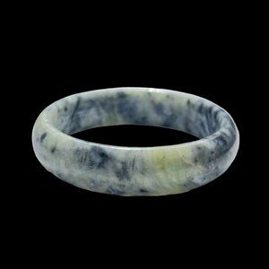 Vintage Jade Bangle Bracelet - 63 grams